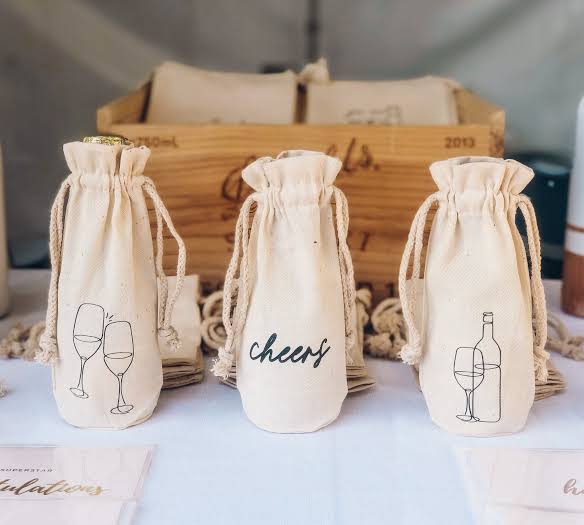 Wine Jute Bags